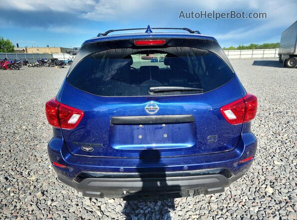 5N1DR2BM0LC578035 2020 NISSAN PATHFINDER Blue Widok z tyłu