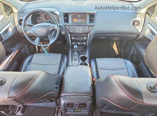 5N1DR2BM0LC578035 2020 NISSAN PATHFINDER Blue Widok deski rozdzielczej