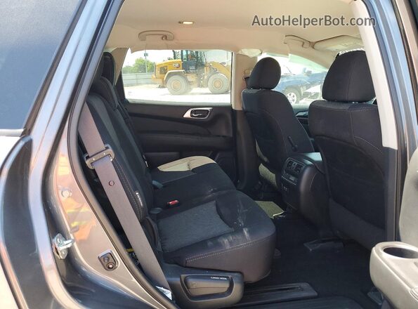 5N1DR2BM2LC605803 2020 NISSAN PATHFINDER Gray Rear interior view