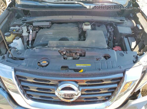 5N1DR2BM2LC605803 2020 NISSAN PATHFINDER Gray Engine compartment view