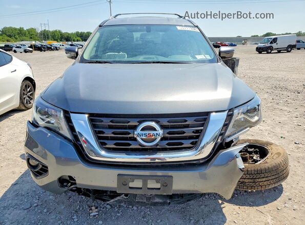 5N1DR2BM2LC605803 2020 NISSAN PATHFINDER Gray Front view