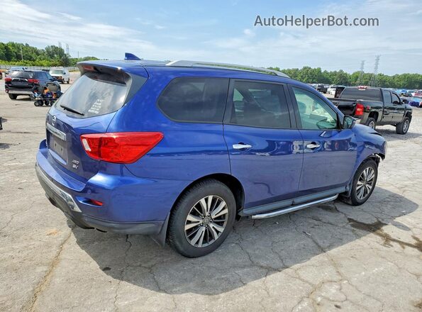 5N1DR2BM2LC618373 2020 NISSAN PATHFINDER Синий Задняя правая четверть