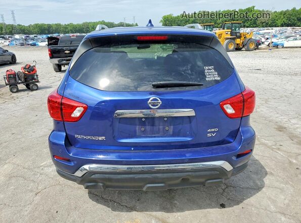 5N1DR2BM2LC618373 2020 NISSAN PATHFINDER Синий Вид сзади