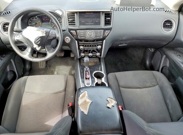 5N1DR2BM2LC618373 2020 NISSAN PATHFINDER Синий Вид панели приборов