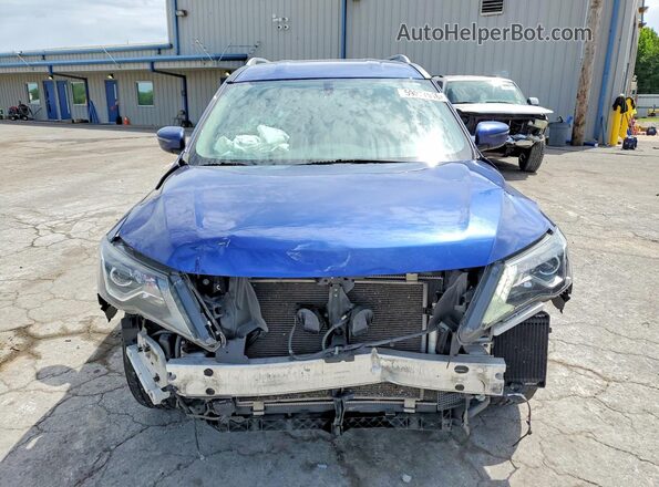 5N1DR2BM2LC618373 2020 NISSAN PATHFINDER Синий Вид спереди