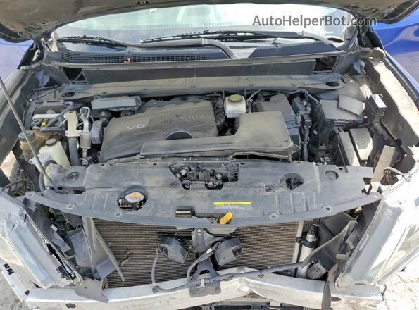 5N1DR2BM2LC618373 2020 NISSAN PATHFINDER Синий Вид подкапотного пространства