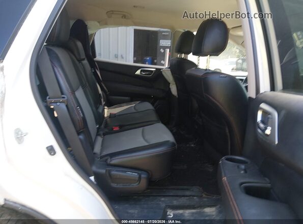 5N1DR2BM2LC643564 2020 NISSAN PATHFINDER White Vista de la etiqueta del VIN
