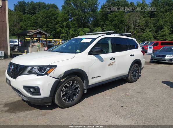 5N1DR2BM2LC643564 2020 NISSAN PATHFINDER White Vista tres cuartos delantera izquierda