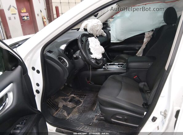 5N1DR2BM3LC622674 2020 NISSAN PATHFINDER White წინა სალონის ხედი