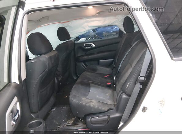 5N1DR2BM3LC622674 2020 NISSAN PATHFINDER White VIN კოდის სტიკერის ხედი