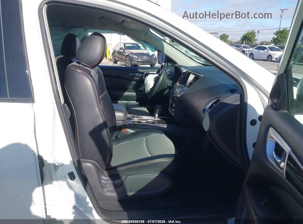 5N1DR2BM4LC599597 2020 NISSAN PATHFINDER White Вид салону спереду