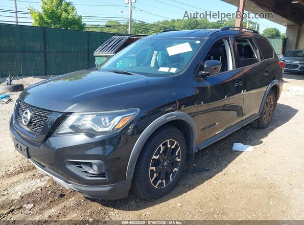 5N1DR2BM5LC599513 2020 NISSAN PATHFINDER Black წინა მარცხენა ხედი სამი მეოთხედიდან
