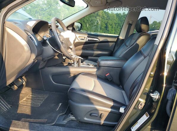 5N1DR2BM6LC580811 2020 NISSAN PATHFINDER Зеленый Вид салона спереди