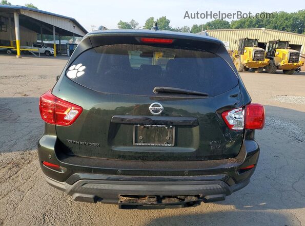 5N1DR2BM6LC580811 2020 NISSAN PATHFINDER Зеленый Вид сзади