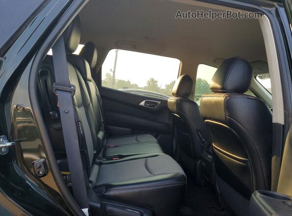 5N1DR2BM6LC580811 2020 NISSAN PATHFINDER Зеленый Вид задней части салона