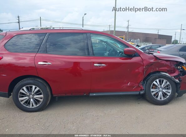 5N1DR2BM7LC609653 2020 NISSAN PATHFINDER Red Vista interior de 360 grados