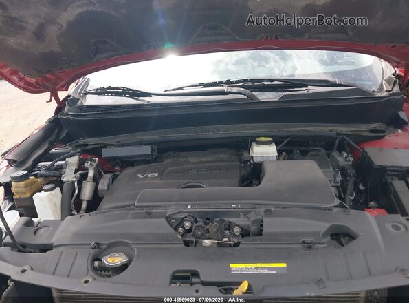 5N1DR2BM7LC609653 2020 NISSAN PATHFINDER Red Vista trasera