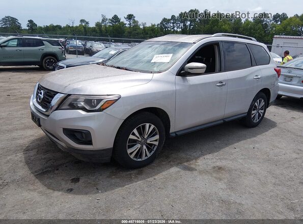 5N1DR2BM8LC596606 2020 NISSAN PATHFINDER Silver Front left