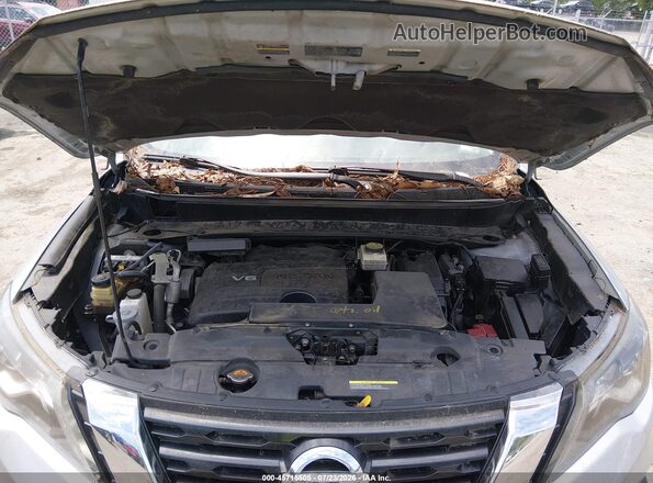 5N1DR2BM8LC596606 2020 NISSAN PATHFINDER Silver Rear view