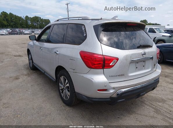 5N1DR2BM8LC596606 2020 NISSAN PATHFINDER Silver Rear left