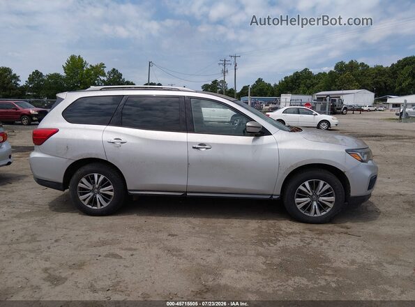5N1DR2BM8LC596606 2020 NISSAN PATHFINDER Silver Rear interior view