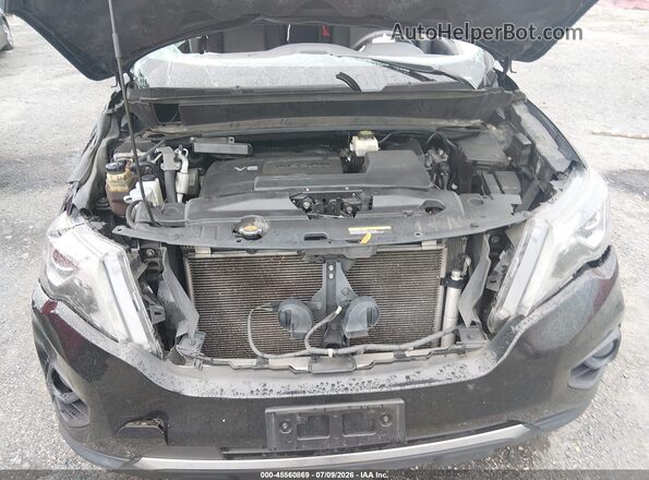 5N1DR2BM9LC603501 2020 NISSAN PATHFINDER Black უკანა ხედი