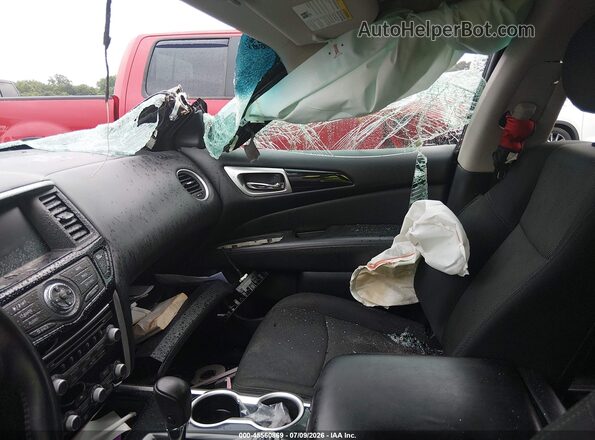 5N1DR2BM9LC603501 2020 NISSAN PATHFINDER Black წინა სალონის ხედი