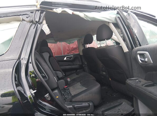 5N1DR2BM9LC603501 2020 NISSAN PATHFINDER Black VIN კოდის სტიკერის ხედი