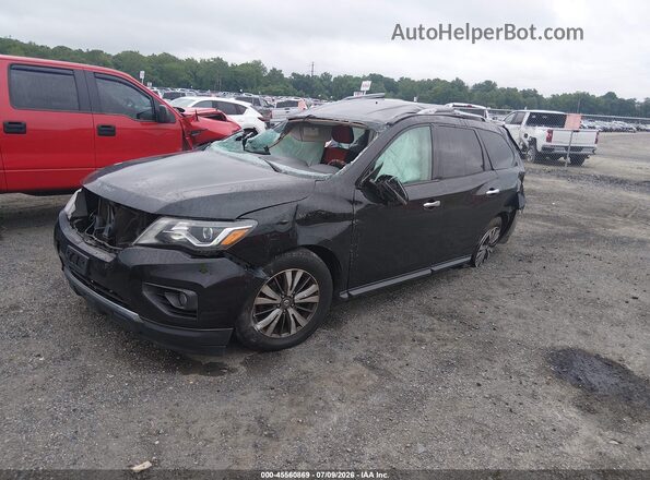 5N1DR2BM9LC603501 2020 NISSAN PATHFINDER Black წინა მარცხენა ხედი სამი მეოთხედიდან