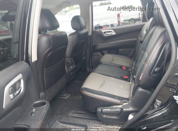 5N1DR2BMXLC640668 2020 NISSAN PATHFINDER Black Vista de la etiqueta del VIN
