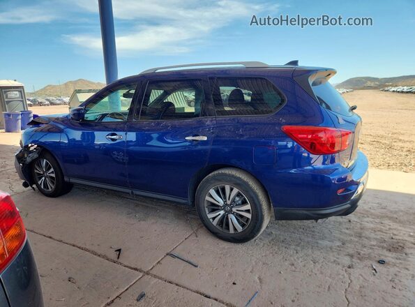 5N1DR2BN0LC615402 2020 NISSAN PATHFINDER Blue Rear left