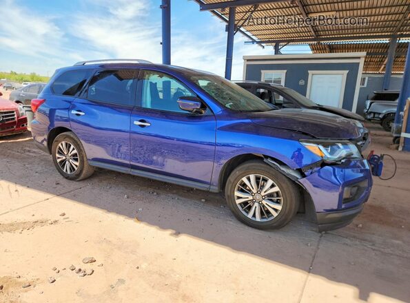 5N1DR2BN0LC615402 2020 NISSAN PATHFINDER Blue Front right