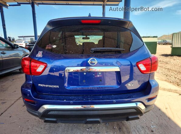 5N1DR2BN0LC615402 2020 NISSAN PATHFINDER Blue Rear view