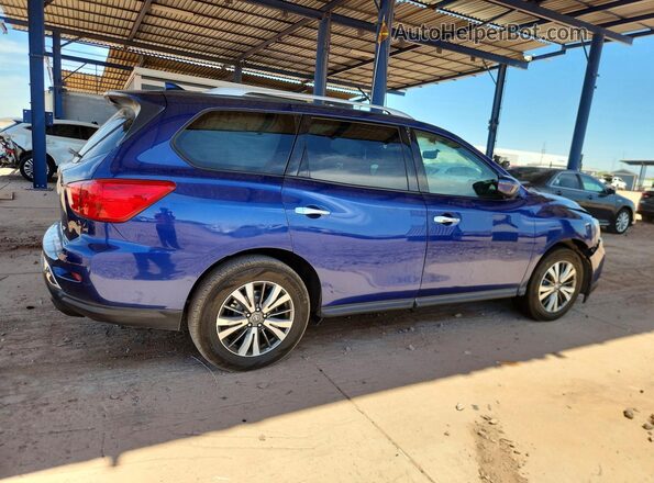 5N1DR2BN0LC615402 2020 NISSAN PATHFINDER Blue Rear right