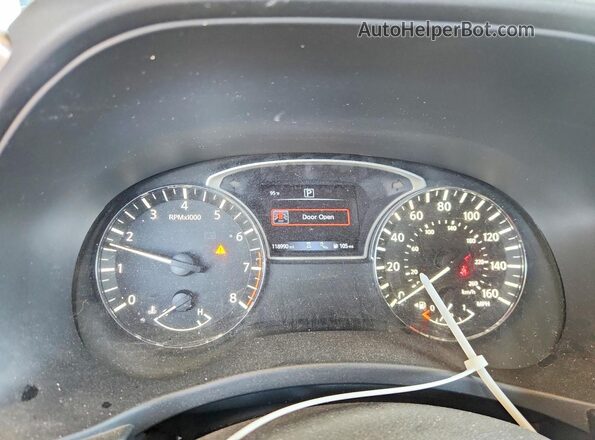 5N1DR2BN0LC615402 2020 NISSAN PATHFINDER Blue Instrument cluster view