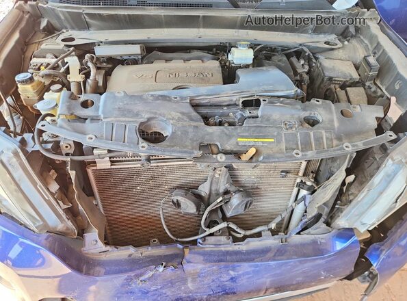 5N1DR2BN0LC615402 2020 NISSAN PATHFINDER Blue Engine compartment view