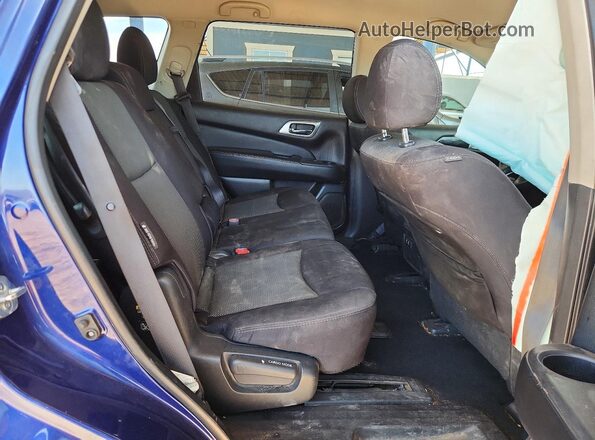 5N1DR2BN0LC615402 2020 NISSAN PATHFINDER Blue Rear interior view