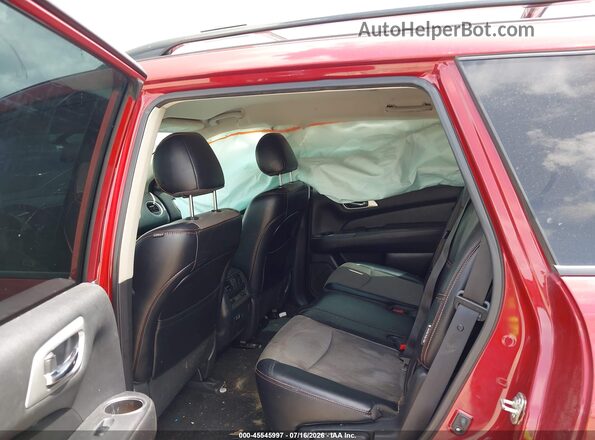 5N1DR2BN2LC621699 2020 NISSAN PATHFINDER Red Vista de la etiqueta del VIN