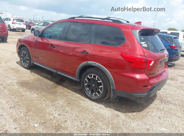 5N1DR2BN2LC621699 2020 NISSAN PATHFINDER Red Trasero izquierdo