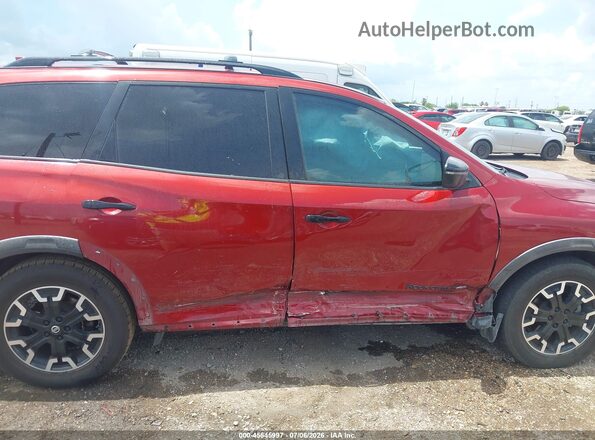 5N1DR2BN2LC621699 2020 NISSAN PATHFINDER Red Vista frontal