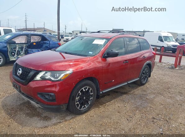 5N1DR2BN2LC621699 2020 NISSAN PATHFINDER Red Vista tres cuartos delantera izquierda