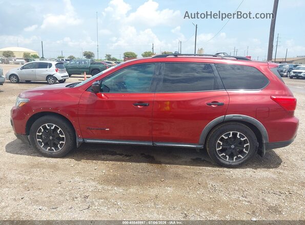 5N1DR2BN2LC621699 2020 NISSAN PATHFINDER Red Vista interior de 360 grados