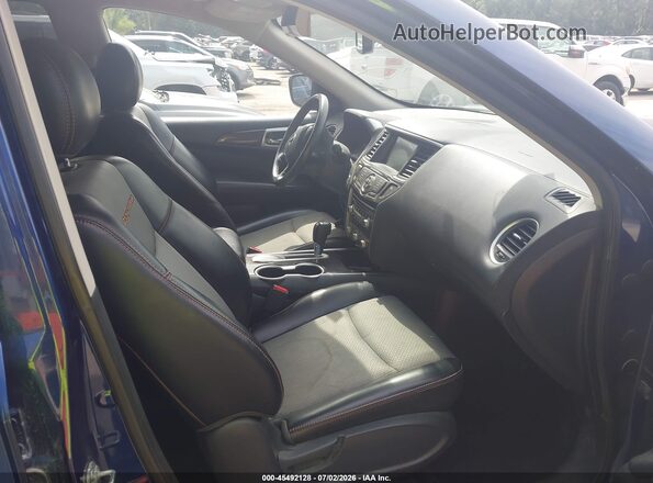 5N1DR2BN3LC606080 2020 NISSAN PATHFINDER Blue Widok wnętrza z przodu