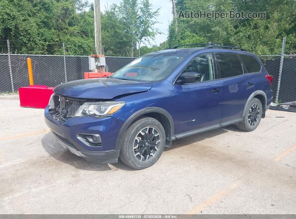 5N1DR2BN3LC606080 2020 NISSAN PATHFINDER Blue Przód lewy