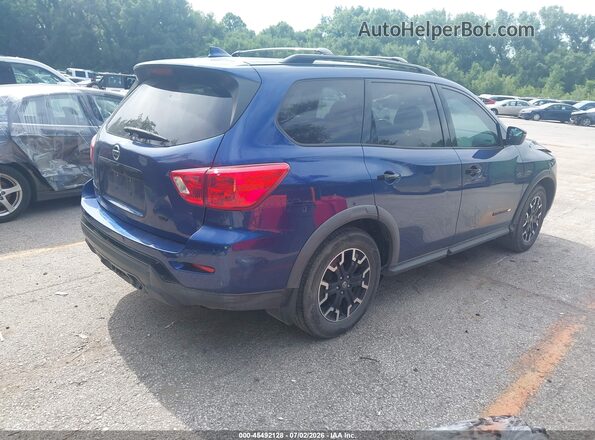 5N1DR2BN3LC606080 2020 NISSAN PATHFINDER Blue Tył prawy