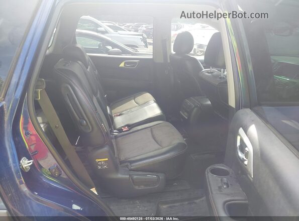 5N1DR2BN3LC606080 2020 NISSAN PATHFINDER Blue Widok naklejki z numerem VIN