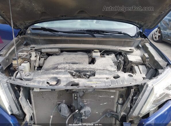 5N1DR2BN3LC606080 2020 NISSAN PATHFINDER Blue Widok z tyłu