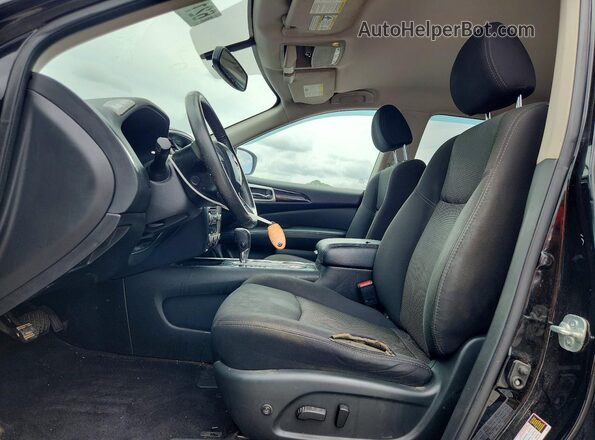 5N1DR2BN3LC617676 2020 NISSAN PATHFINDER Черный Вид салона спереди