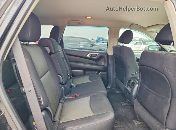5N1DR2BN3LC617676 2020 NISSAN PATHFINDER Черный Вид задней части салона