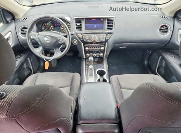5N1DR2BN3LC617676 2020 NISSAN PATHFINDER Черный Вид панели приборов